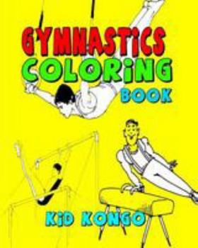 Paperback Gymnastics Coloring Book