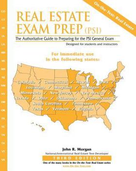 Paperback Real Estate Exam Prep (PSI)- Third Edition: The Authoritative Guide to Preparing for the PSI General Exam Book