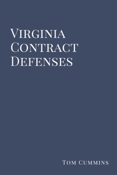 Paperback Virginia Contract Defenses Book