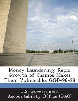 Paperback Money Laundering: Rapid Growth of Casinos Makes Them Vulnerable: Ggd-96-28 Book