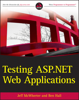 Paperback Testing ASP.Net Web Applications Book