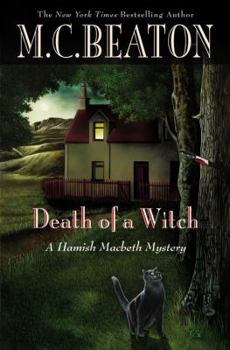 Hardcover Death of a Witch Book