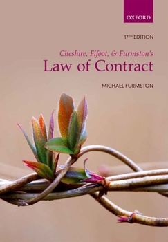 Paperback Cheshire, Fifoot, and Furmston's Law of Contract Book