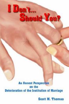 Paperback I Don't...Should You? Book