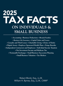 Paperback 2025 Tax Facts on Individuals & Small Business Book