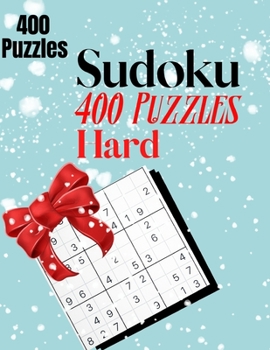 Paperback Sudoku 400 puzzles hard: Puzzle book for adults loaded with 400 Sudoku puzzles to train your brain Book