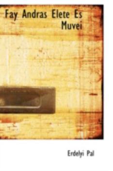 Paperback Fay Andras Elete Es Muvei Book