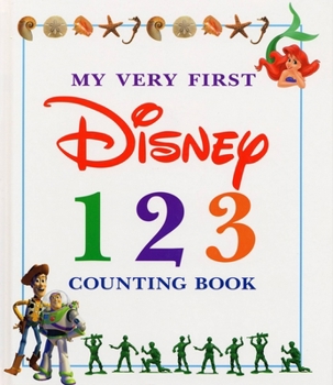 Hardcover My Very First Disney 123 Counting Book (RVD IMPRINT) My Very First Disney 123 Counting Book