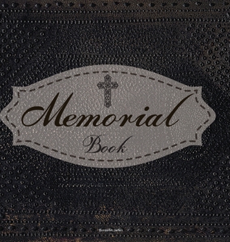 Hardcover Memorial Book