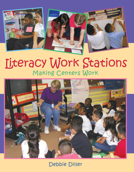 Paperback Literacy Work Stations: Making Centers Work Book