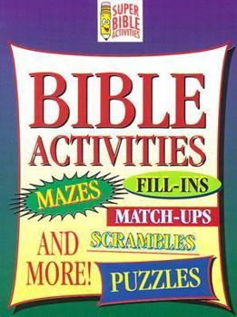 Paperback Bible Activities and More: Mazes, Dot to Dot and More Book