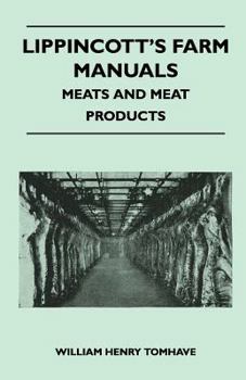 Paperback Lippincott's Farm Manuals - Meats and Meat Products Book
