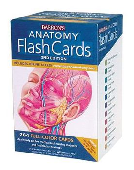 Cards Barron's Anatomy Flash Cards, 2nd Edition Book