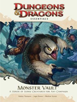Paperback Monster Vault: A Horde of Iconic Creatures for Any Campaign [With Die-Cut Monster Tokens and Fold-Out Battle Map and Booklet] Book