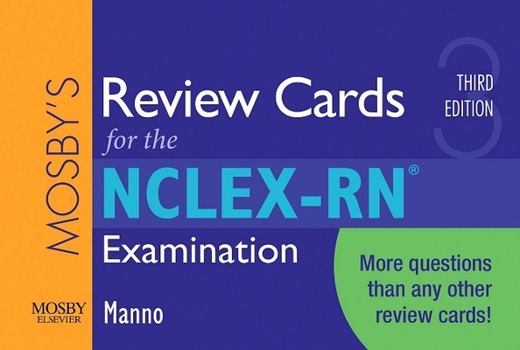 Hardcover Mosby's Review Cards for the Nclex-Rn(r) Examination Book