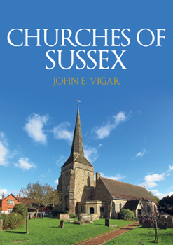 Paperback Churches of Sussex Book