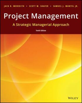 Paperback Project Management: A Strategic Managerial Approach 10th Edition Book