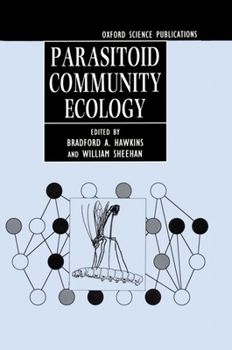 Hardcover Parasitoid Community Ecology Book