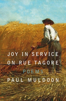 Hardcover Joy in Service on Rue Tagore: Poems Book