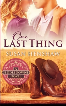 Paperback One Last Thing [Large Print] Book