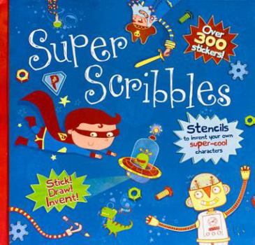 Spiral-bound Super Scribbles Book