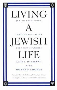 Paperback Living a Jewish Life Book