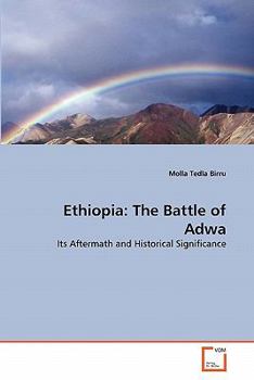 Paperback Ethiopia: The Battle of Adwa Book