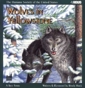 Hardcover Wolves in Yellowstone Book