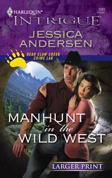 Mass Market Paperback Manhunt in the Wild West [Large Print] Book