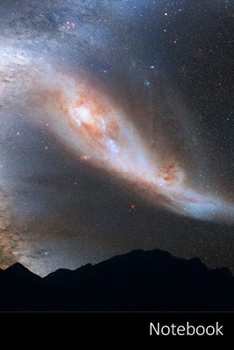 Notebook: Galassia Di Andromeda, Via Lattea, Collisione, Lo Spazio taccuino / agenda / quaderno delle annotazioni / diario / libro di scrittura / ... x 22,86 cm), 110 pagine, superficie lucida.