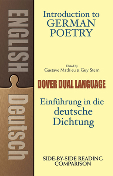 Paperback Introduction to German Poetry: A Dual-Language Book