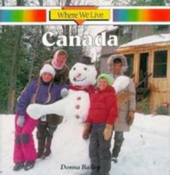 Hardcover Canada: Where We Live Book