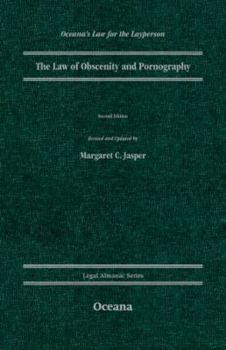 Hardcover The Law of Obscenity and Pornography Book