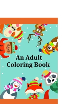 Paperback An Adult Coloring Book: Creative haven christmas inspirations coloring book