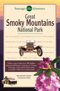 Paperback Scavenger Hike Adventures: Great Smoky Mountains National Park Book