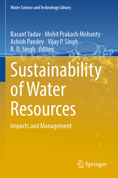 Paperback Sustainability of Water Resources: Impacts and Management Book