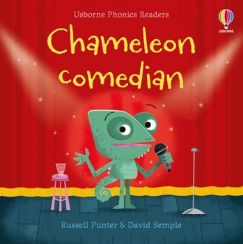 Chameleon Comedian - Book  of the Usborne Phonics Readers