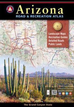 Paperback Arizona Benchmark Road & Recreation Atlas Book