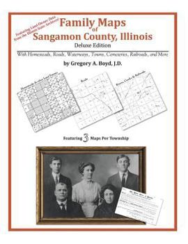 Paperback Family Maps of Sangamon County, Illinois Book