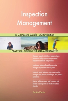 Paperback Inspection Management A Complete Guide - 2020 Edition Book