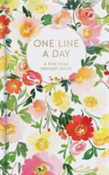 Diary Floral One Line a Day: A Five-Year Memory Book