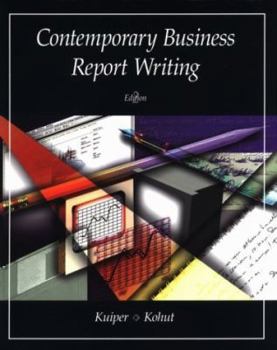 Paperback Contemporary Business Report Writing Book