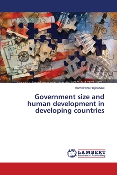 Paperback Government size and human development in developing countries Book