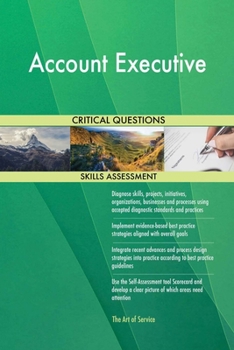 Paperback Account Executive Critical Questions Skills Assessment Book