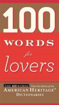 Paperback 100 Words for Lovers Book