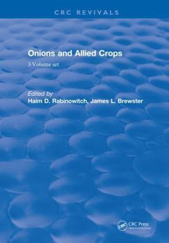 Hardcover Onions and Allied Crops: 3 Volume Set Book