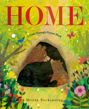 Hardcover Home: A Peek-Through Picture Book
