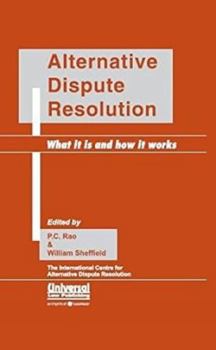 Hardcover Alternative dispute resolution: What it is and how it works Book