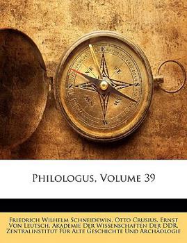 Paperback Philologus, Volume 39 [German] Book