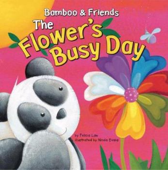 Library Binding The Flower's Busy Day Book